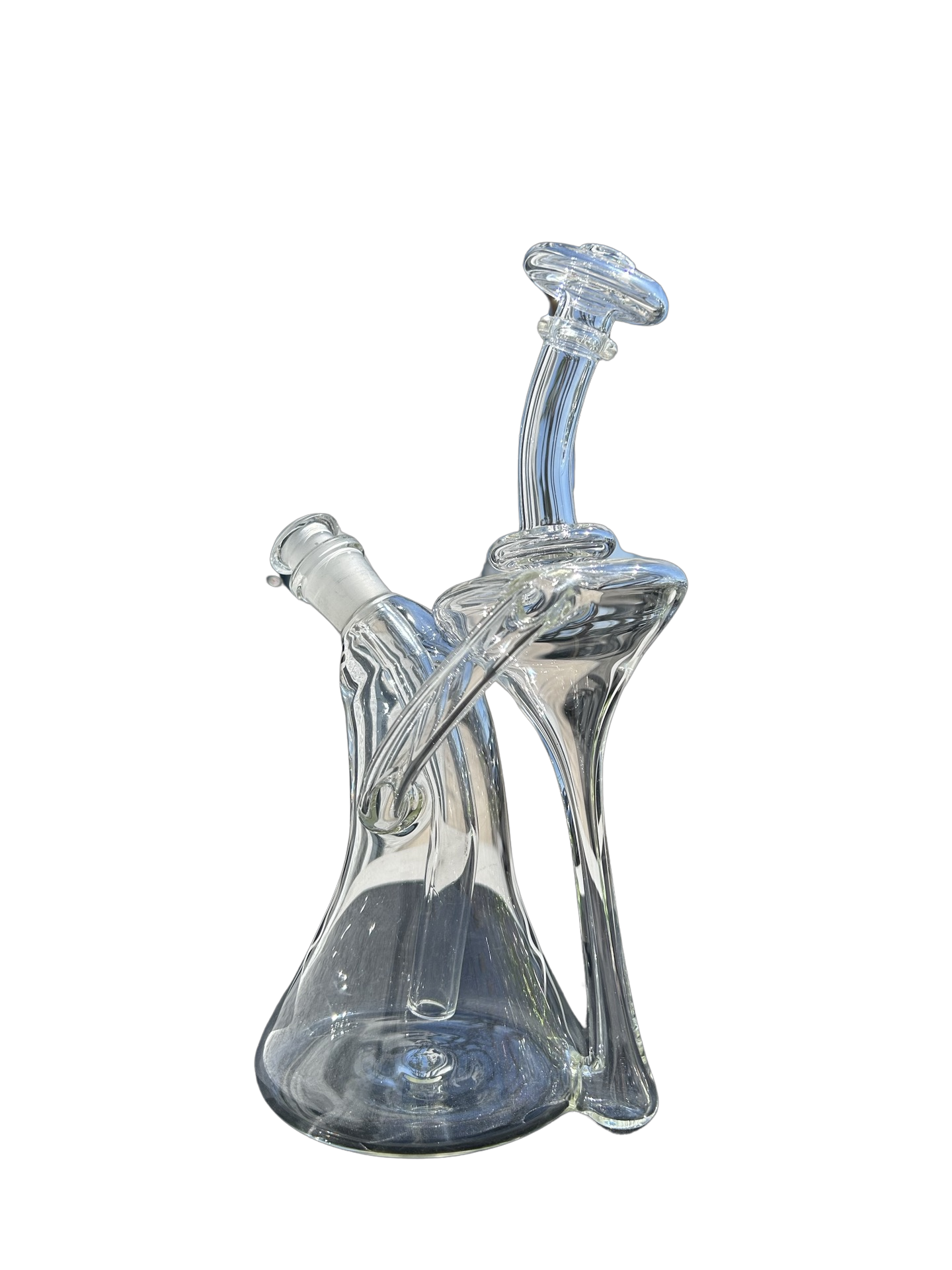 Clear Kick Back Recycler